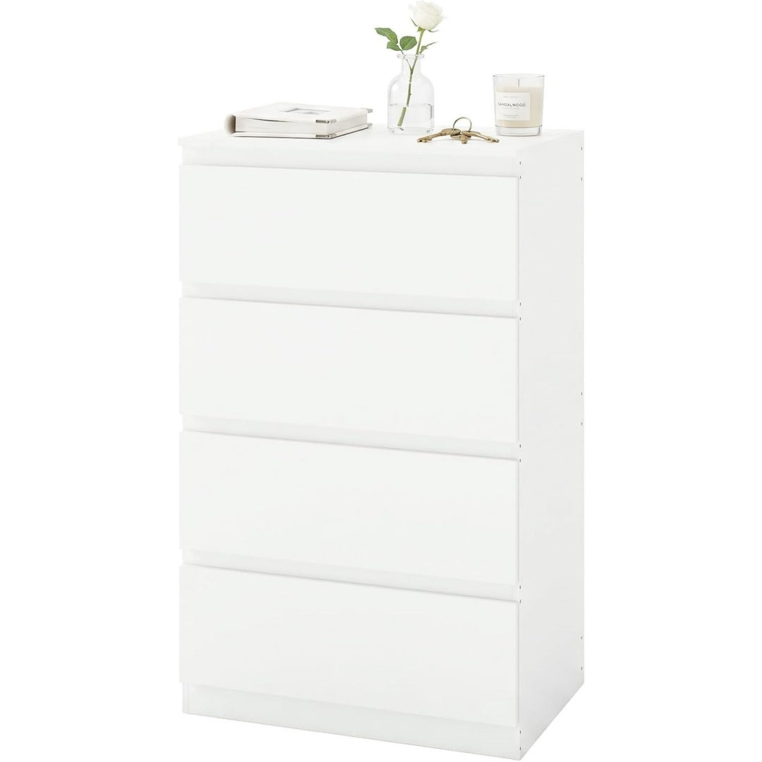 Commode rustique gris clair