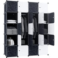 Armoire gris fonce pour entree