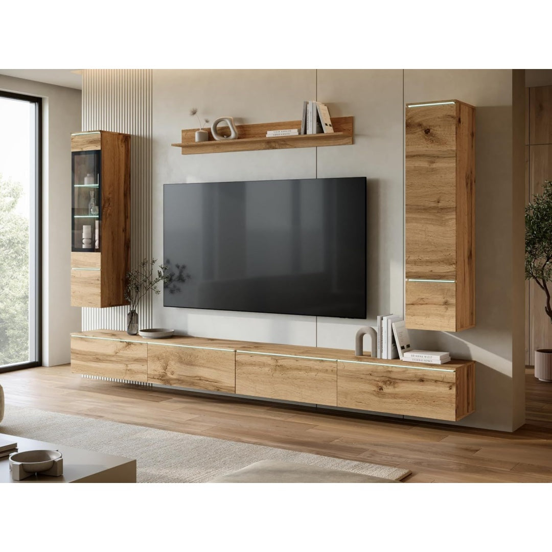 Design moderne ensemble de meubles marron 3 x 0.33 x 1.3 cm