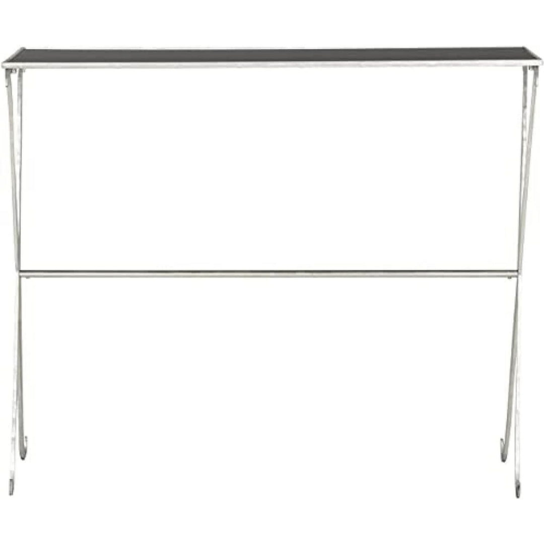 Table console gris clair 106 cm, de style moderne