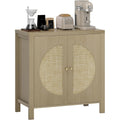 Marron buffet charme boheme avec 2 portes