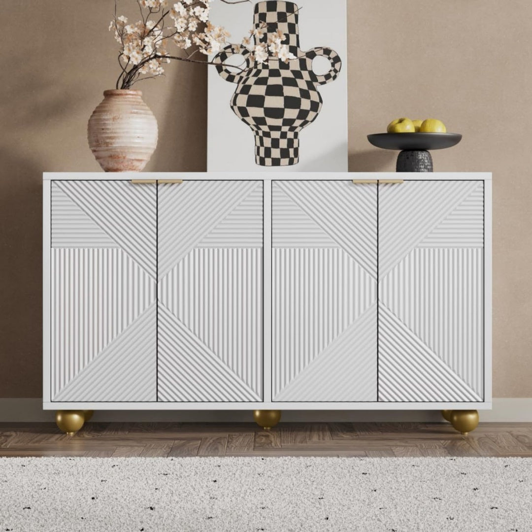 Rangement 35 x 120 x 72 cm gris clair