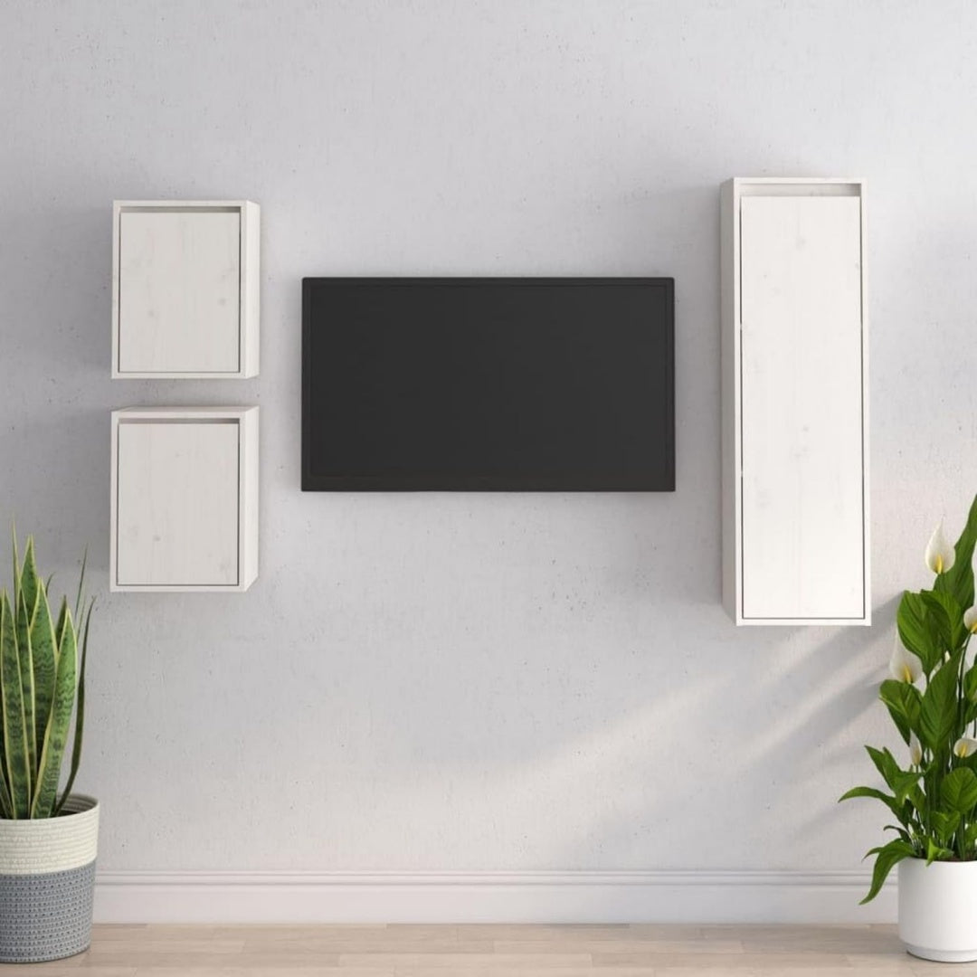 Meuble TV de style tendance gris clair