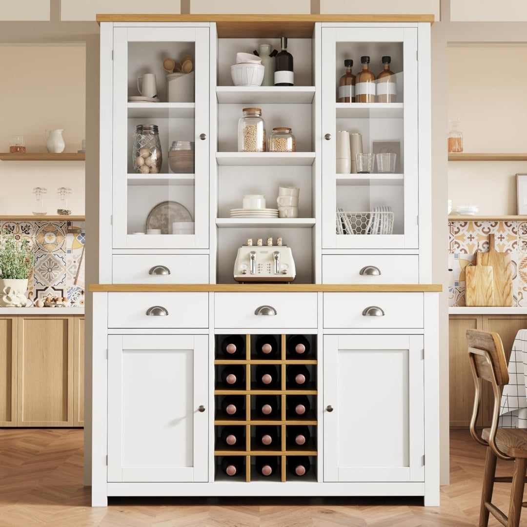 Contemporain buffet structure metallique pour la salle a manger